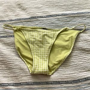 Gingham bikini bottoms